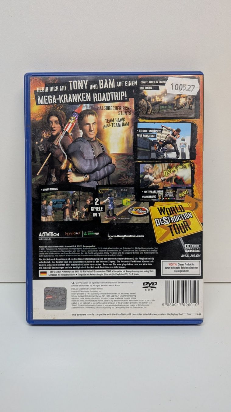 Spiele: Tony Hawk's Underground 2 - PlayStation 2 – Gebraucht aus Menziken von mame18 2