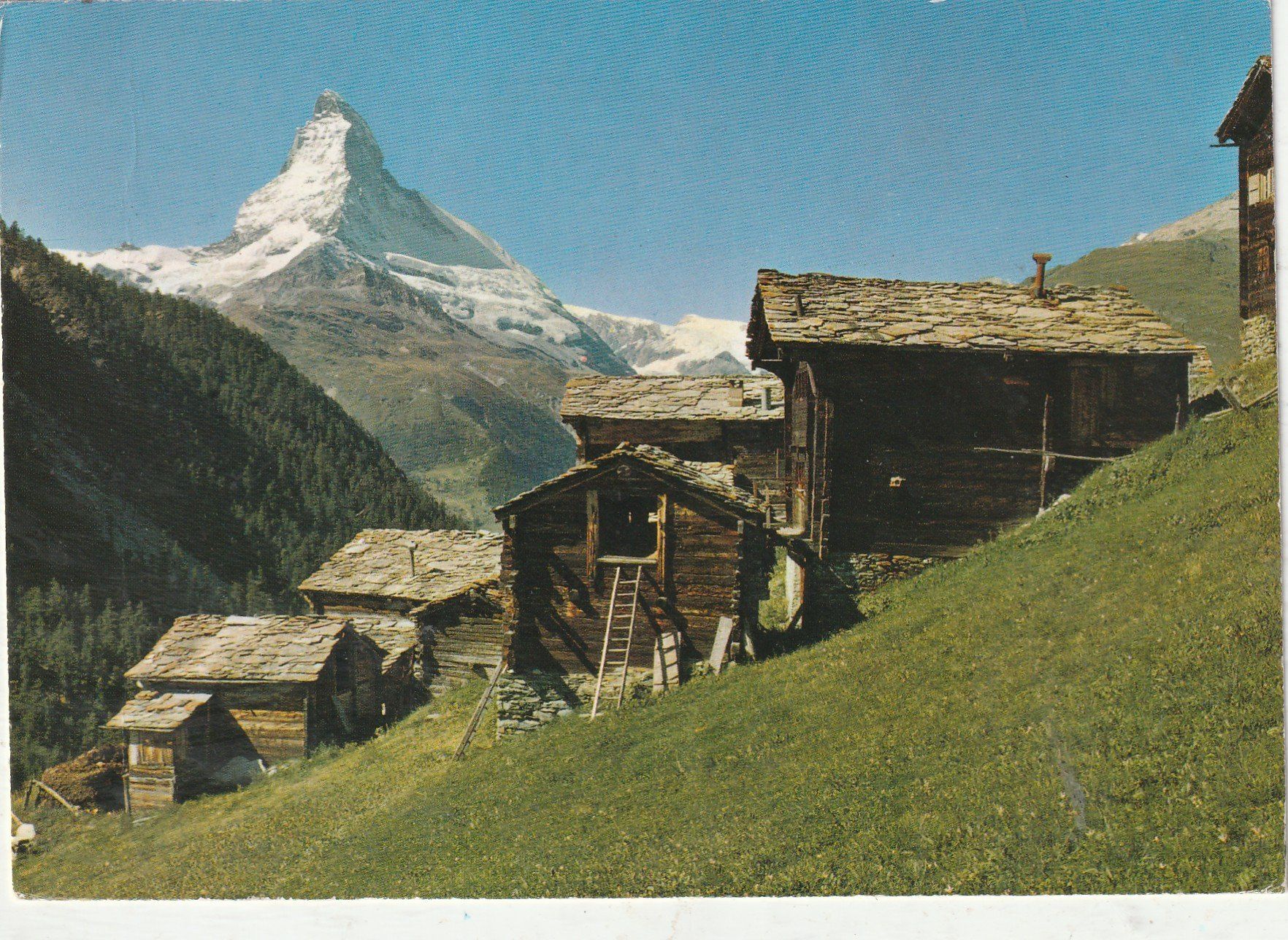 Cartoline postali: Findelen Matterhorn  Sommer – Usato da Lumbrein venduto da made02