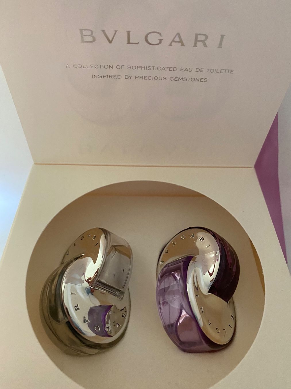 Bulgari Parfum & Eau de Toilette: Coffret duo de miniatures Bulgari – Neu und originalverpackt aus Bouveret von wes_7zll 1