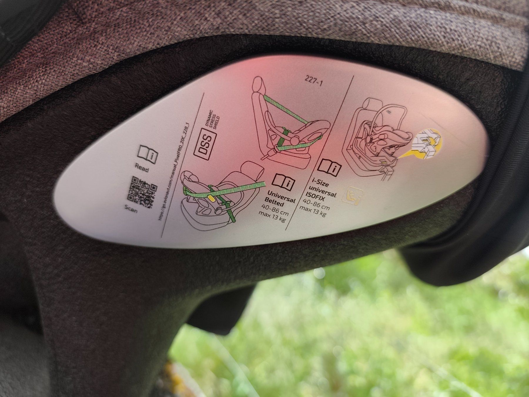 Seggiolini per auto: Baby Autositz mit IsofixStation – Usato da Löhningen venduto da NaemiWalter 2