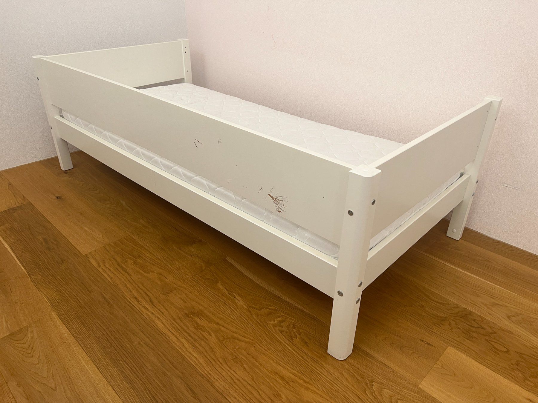 Flexa Letti: Flexa Einzelbett mit Schubladen, 90x200 cm, Weiß – Usato da Gerzensee venduto da rmoesch 3