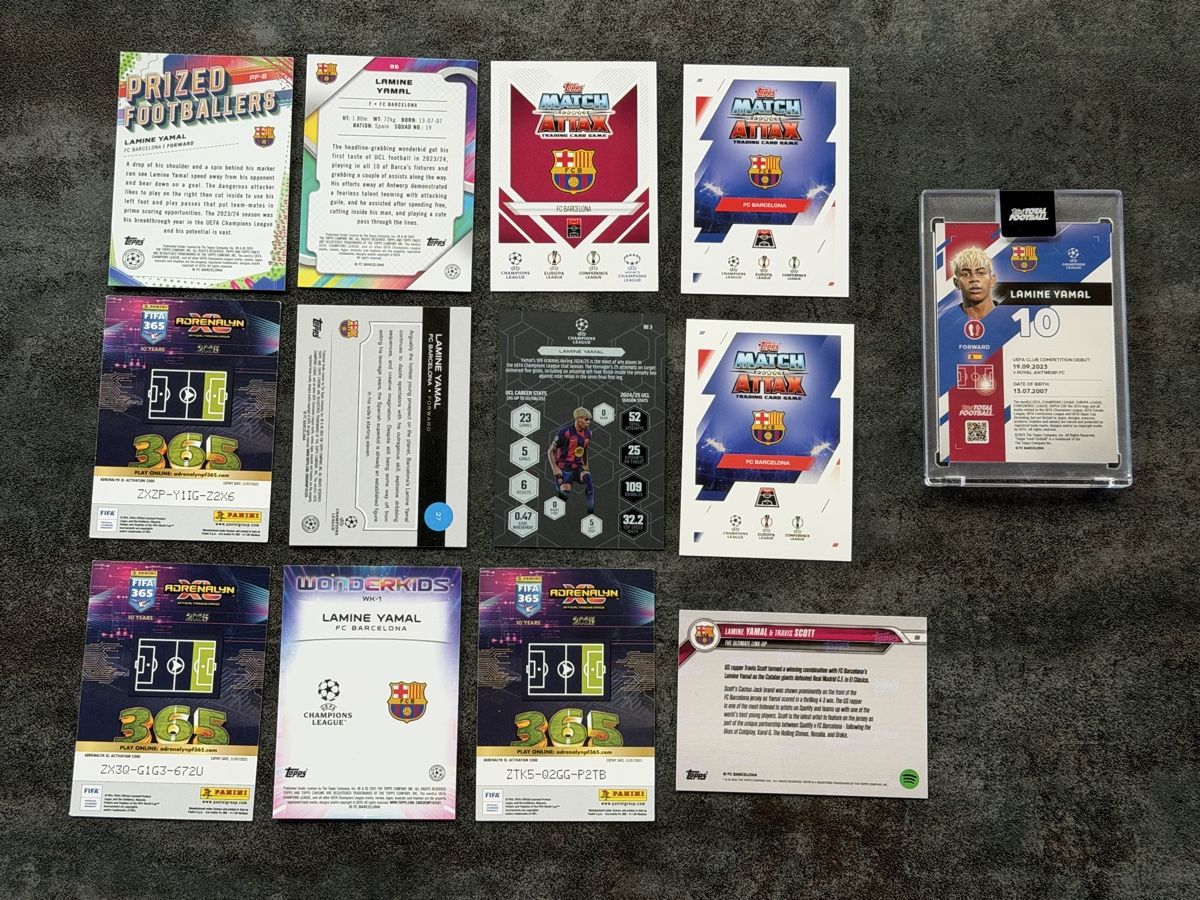 Topps Carte collezionabili: Lamine Yamal Sammlung - Topps und Panini – Usato da Kaiseraugst venduto da 420n 4
