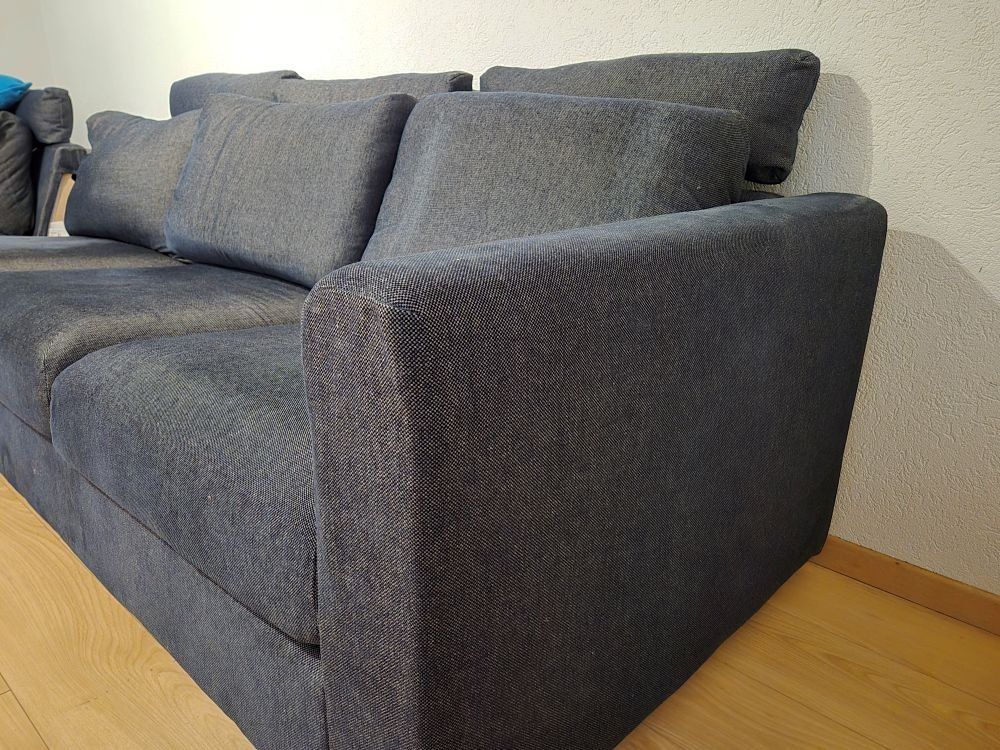 Ikea Sofas: 3er Sofa mit Hocker – Gebraucht aus Villmergen von Fischka 2