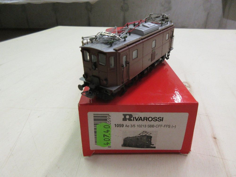 Locomotive électrique de manœuvre Ee 3/3 CFF Digital Sound | echelle HO