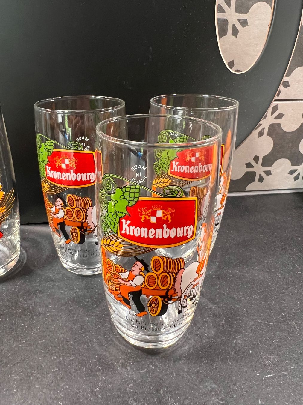 Bicchieri: Vintage drinking glasses – Nuovo (secondo la descrizione) da Lausanne venduto da NYC67 3
