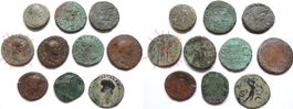 lot 9 römische bronze münzen (1-3 Jhr n.Chr)