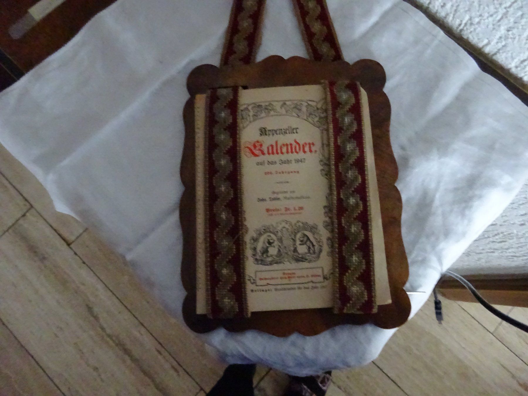 Kalender: Appenzeller Kalender aus Holz – Gebraucht aus Abtwil SG von luupsy 1