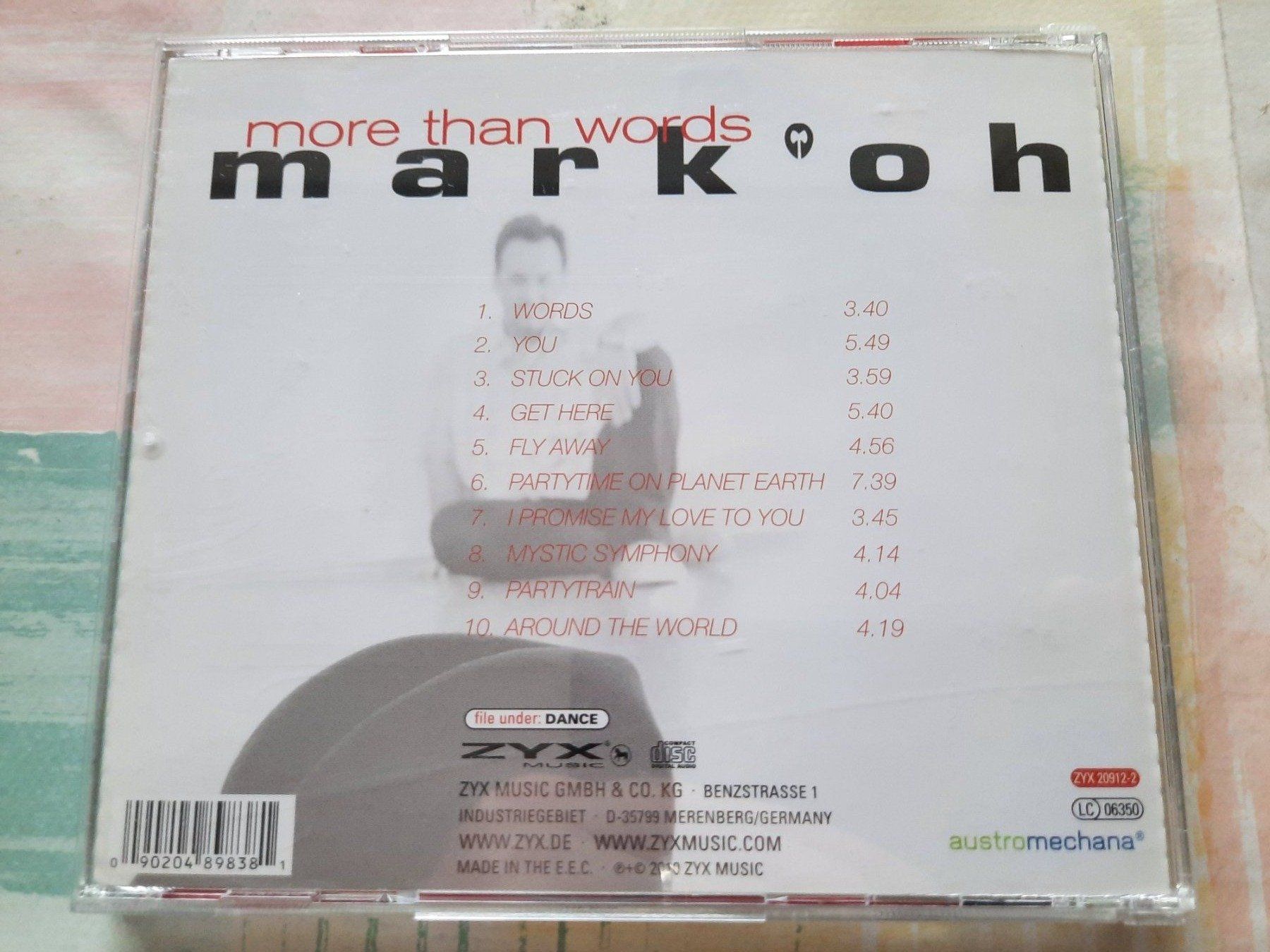 CDs: Cd Mark'Oh - more than words – Gebraucht aus Pully von bro_n52j 1
