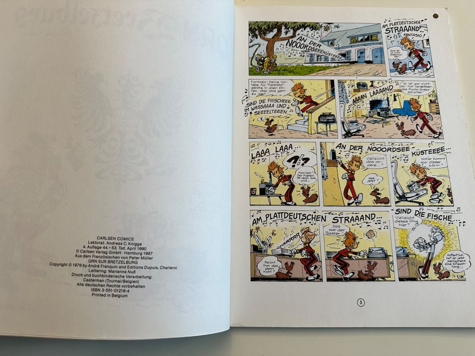 Fumetti: SPIROU + FANTASIO BAND 16 – Usato da Münsingen venduto da Ganjam 3