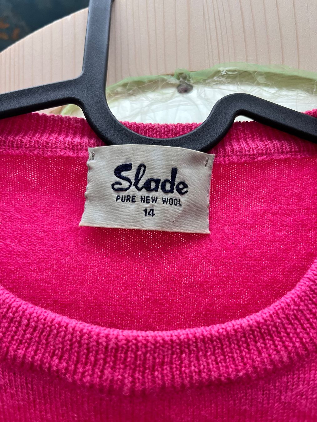 Maglioni & Felpe: Pink Strickpullover Wolle Gr. S – Usato da Basel venduto da hannelovisa 1