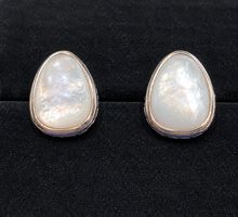 Boucles d’oreilles en argent 925 et nacre