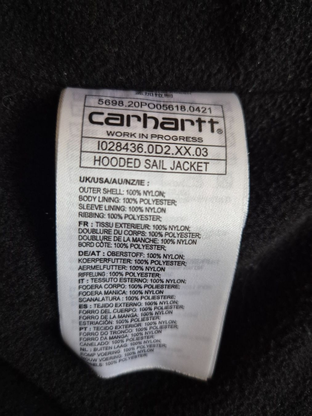 Carhartt Jacken: Carhartt Hooded Sail Jacke – Gebraucht aus Trogen von Monk3yWear 3