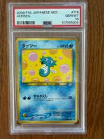 2000 POKEMON JAPANESE NEO HORSEA #116 PSA 10 - LOW POP 40