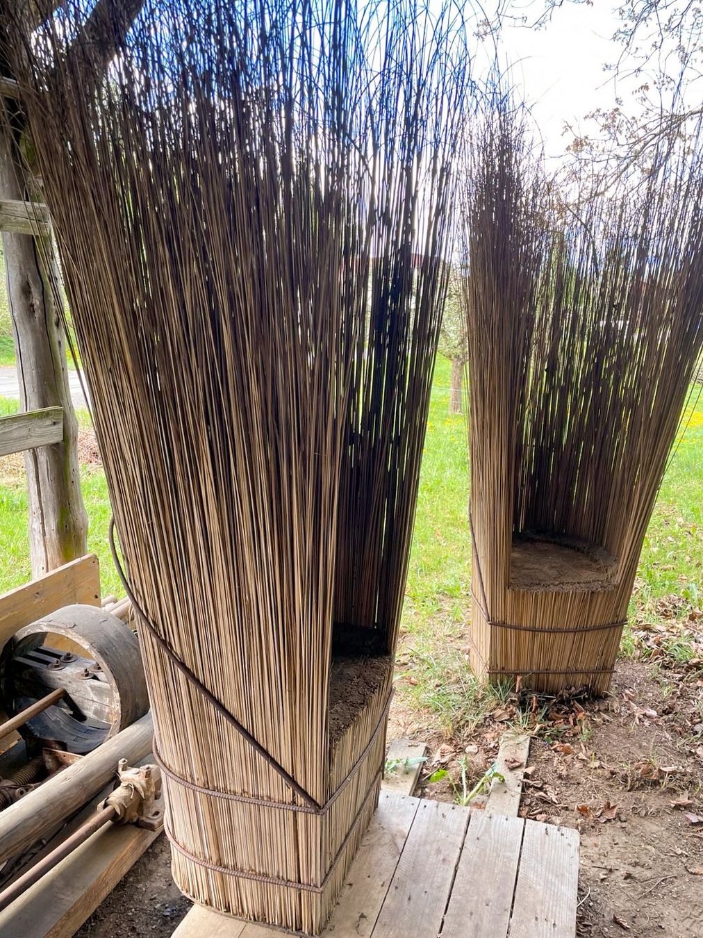 Poltrone: 2x (Garten)sessel mit Sichtschutz Boho Lounge – Usato da Winterthur venduto da Ael_ 1