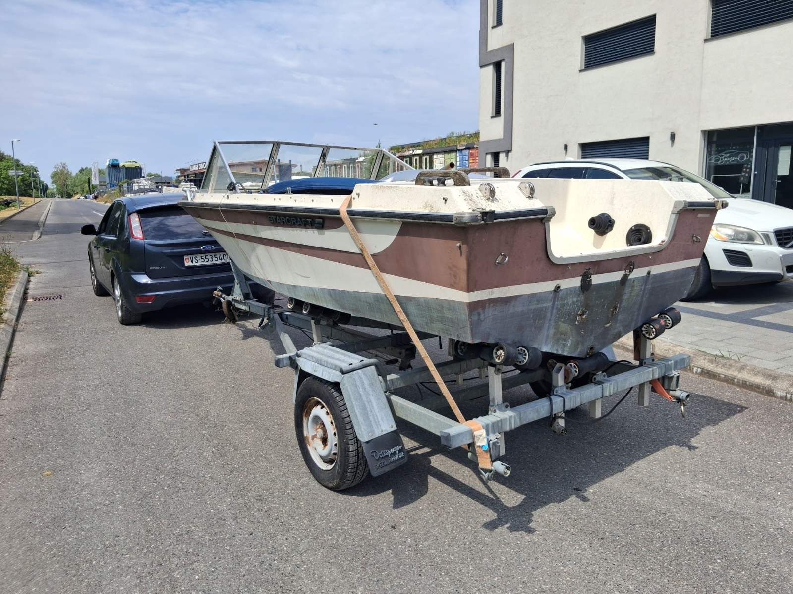 Barche: bateau sans moteur avec romorque – Usato da Vevey venduto da gocedaca 2