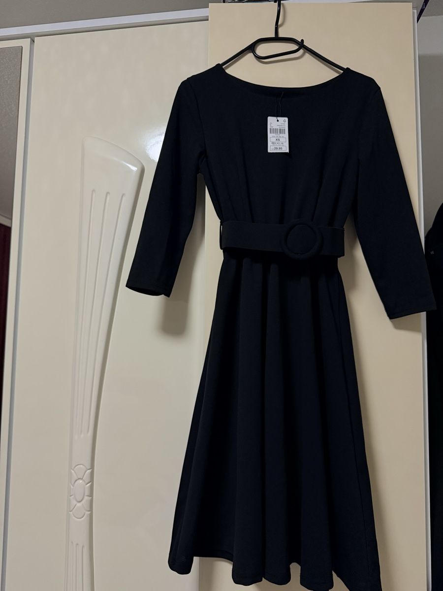 Vestiti & Gonne: Wunderschönes Schwarzes Kleid mit Gürtel – Nuovo e nell'imballaggio originale da Benglen venduto da Shamily 2