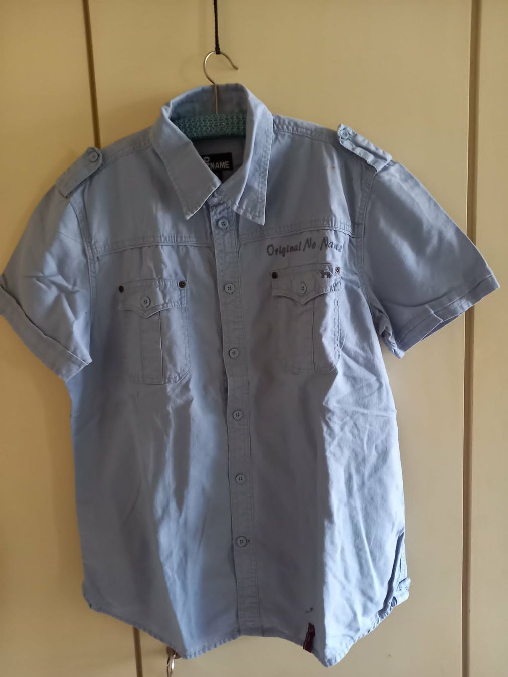 Chemises: Kurzarm Hemd No Name hellblau Gr S Jeansstoff – D'occasion à Möhlin par Simba4871