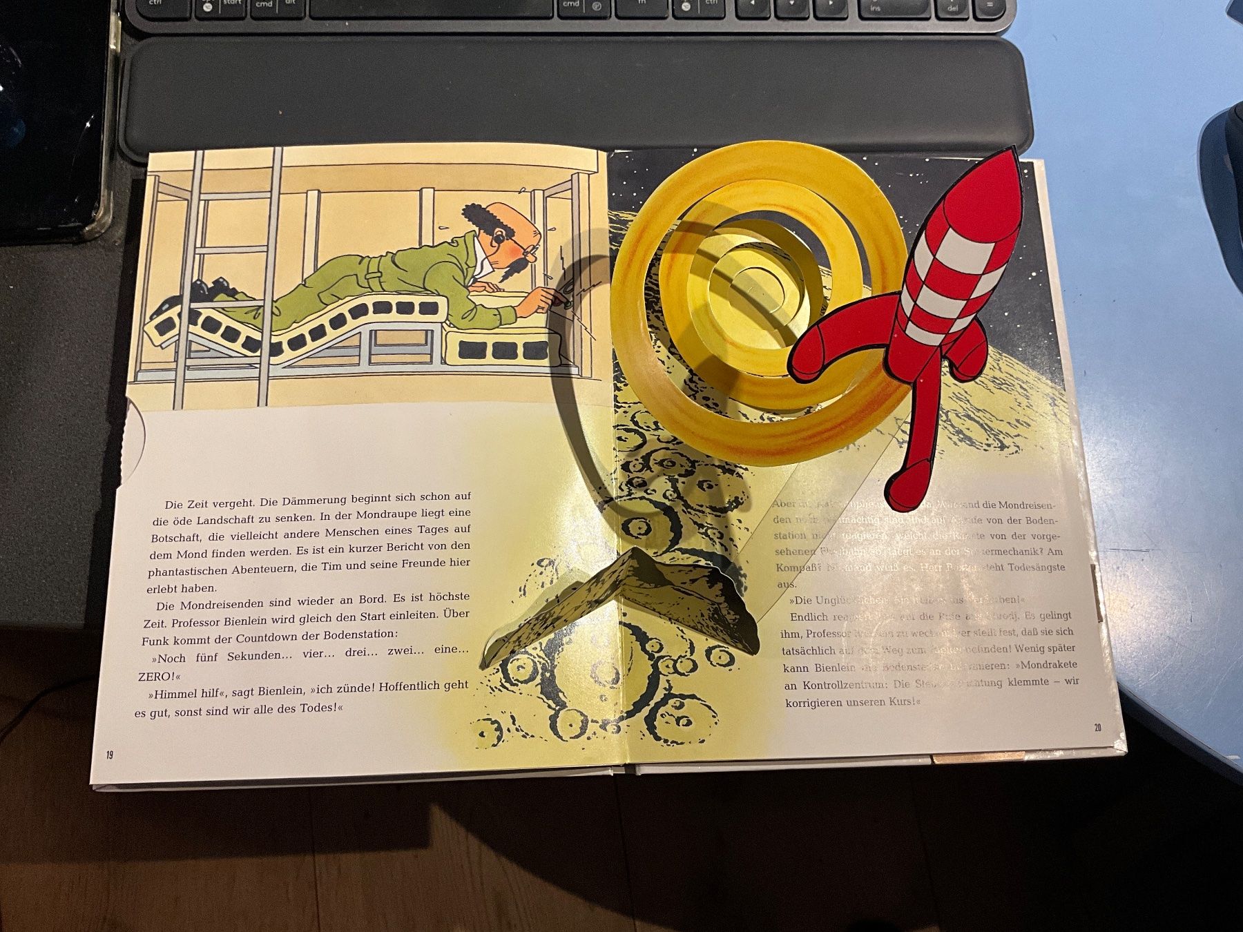 Comics: Tim und Struppi auf dem Mond: Pop Up – Neu (gemäss Beschreibung) aus Agriswil von  4