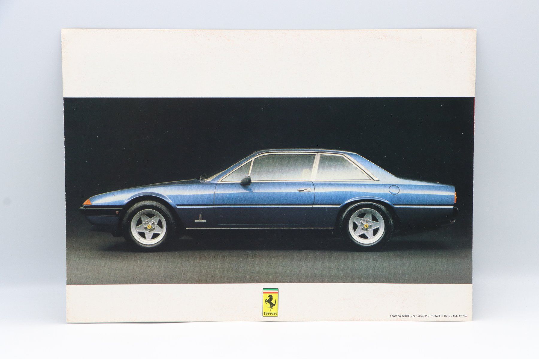Ferrari Documenti: Ferrari 400i Automatic 1982 Prospekt – Usato da Bühl b.Aarberg venduto da Collectorpassions 1