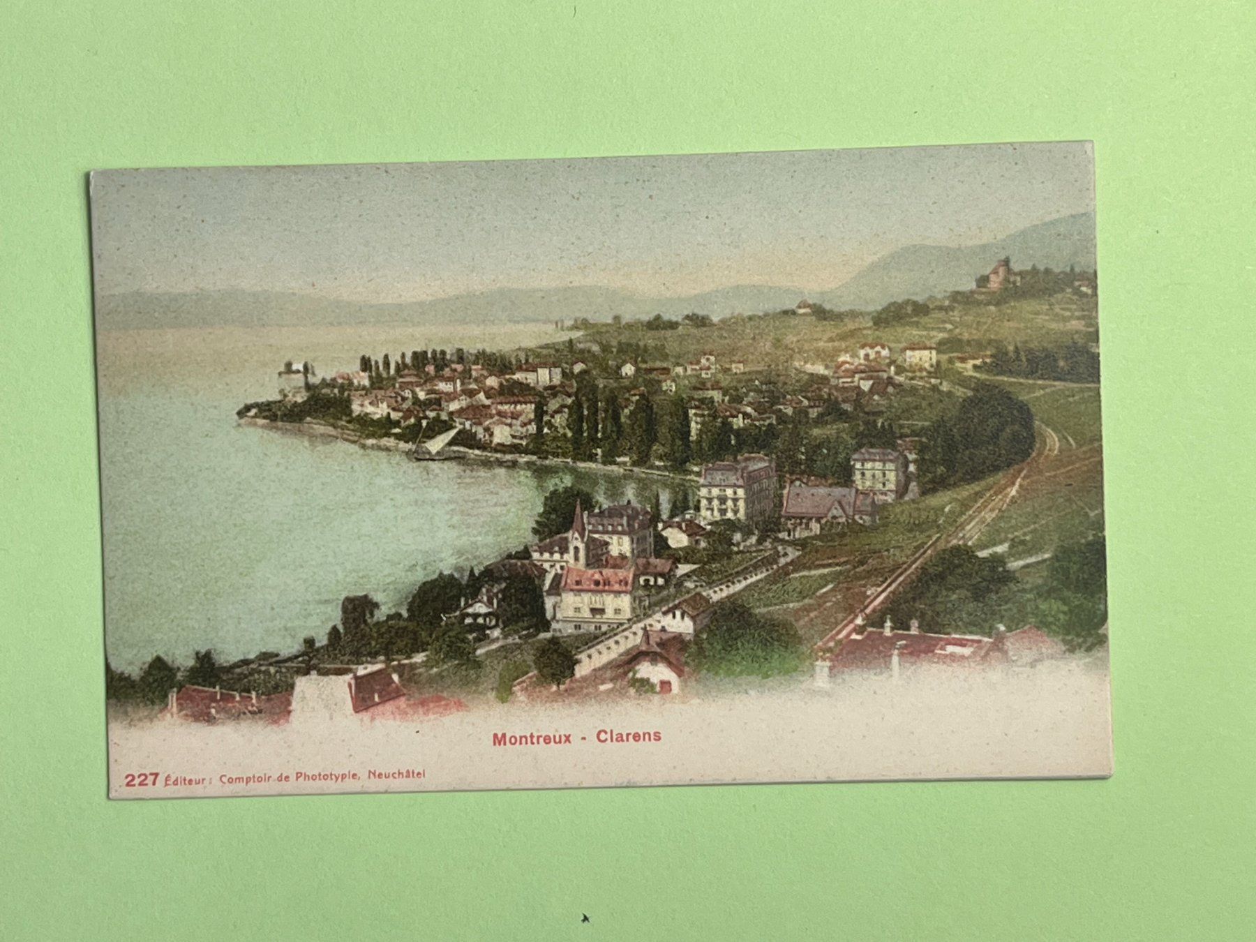 Cartoline postali: Montreux - Clarens – Usato da Steg VS venduto da danwer74