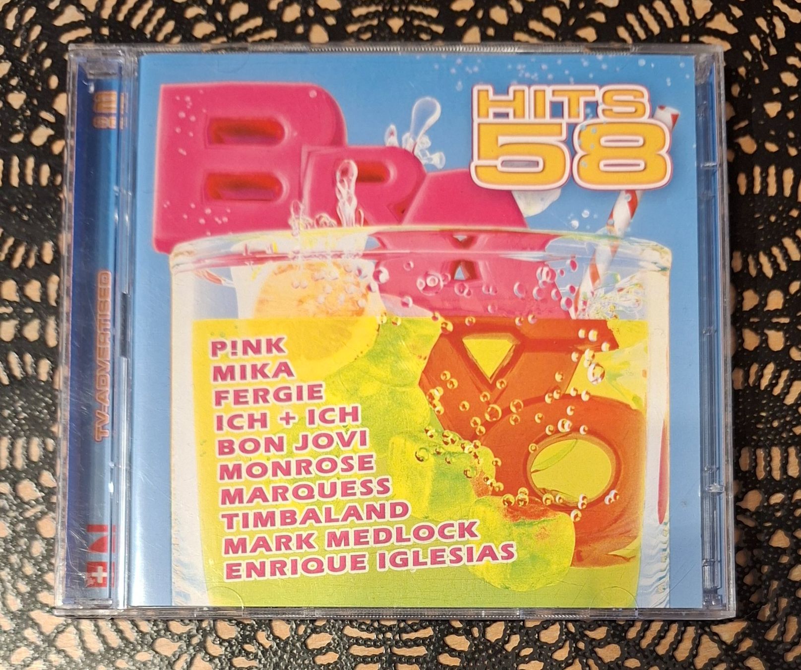 CD: Bravo Hits 58, Doppel CD, 2007, Hit Compilation, Sampler – Usato da Amriswil venduto da Celini3