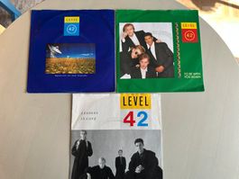 LEVEL 42 tolle 7" Singles Sammlung Lessons in love 80's Hits