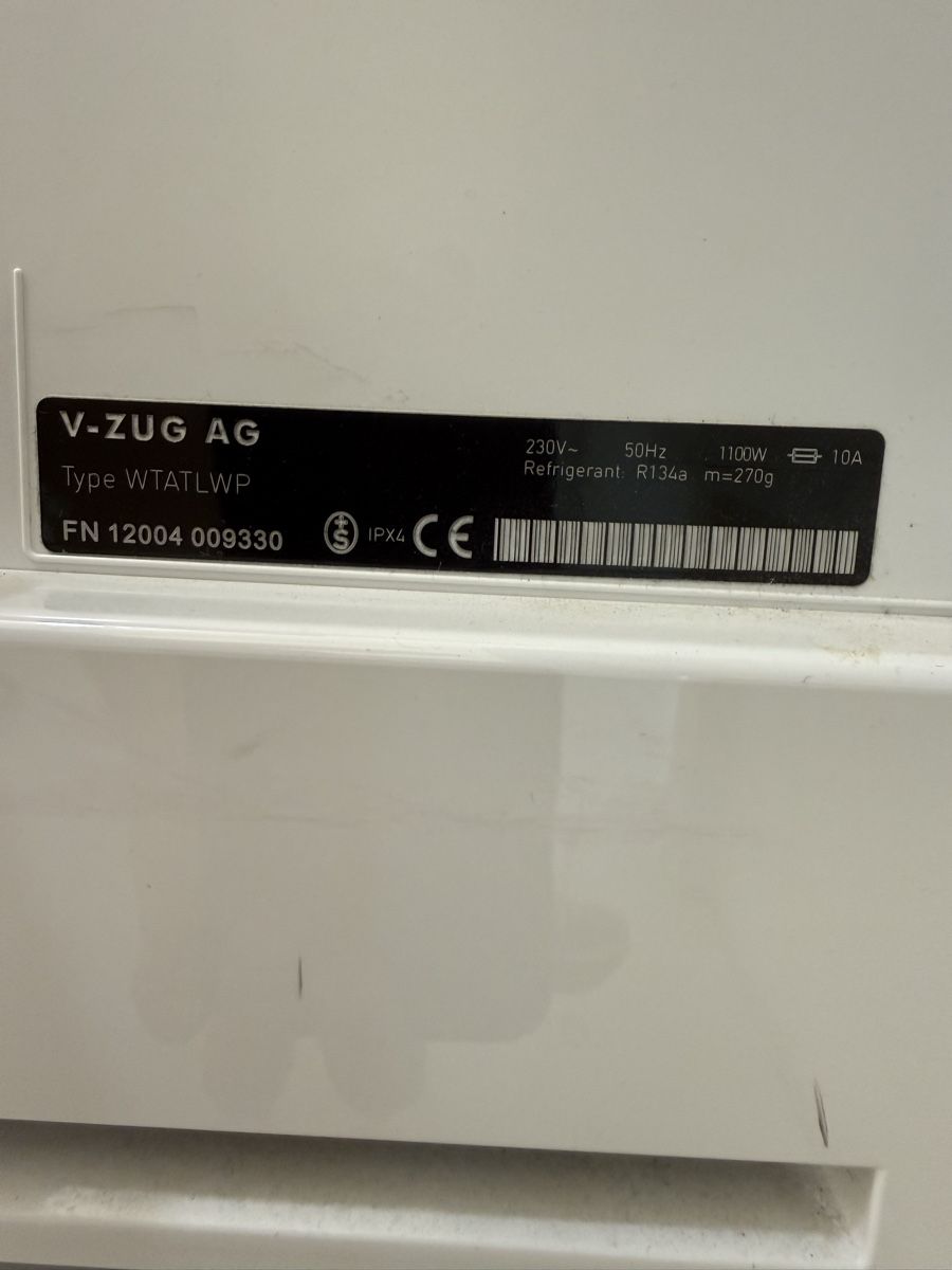 V-Zug Machines à laver: V-Zug Adora S / Adora TL WP – D'occasion à Zürich par bwarch1 7