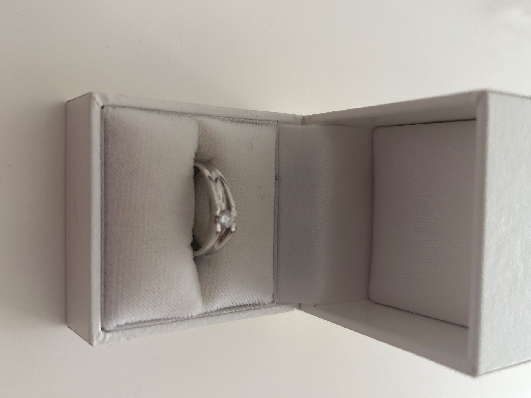 Anelli: Diamant Ring 0.2ct 18k Wg Grösse 54 – Usato da Gland venduto da moh_6gtx