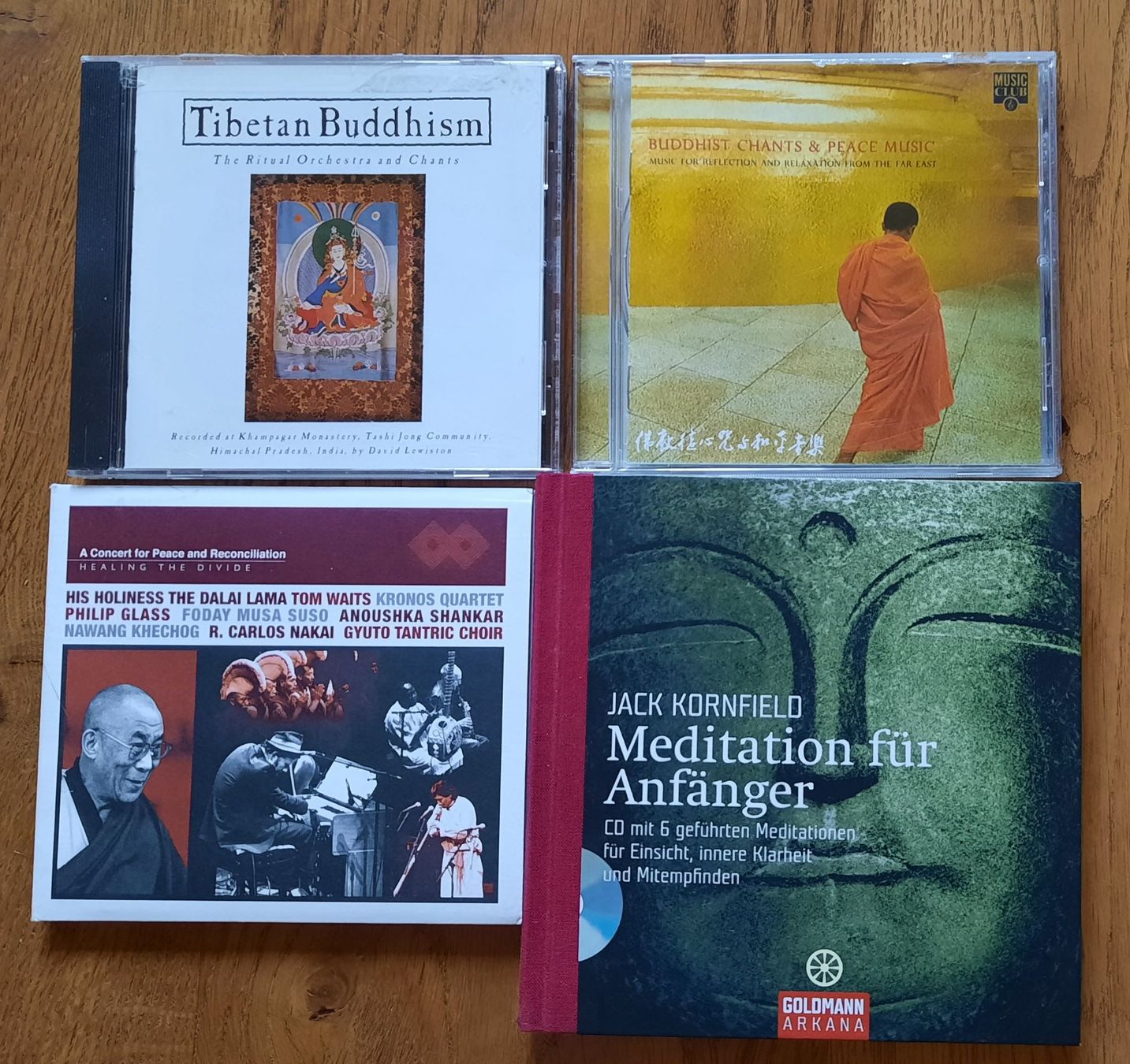 CDs: CD's Tibetan Buddhism, Mediation – D'occasion à Iffwil par Lisa_Soleil