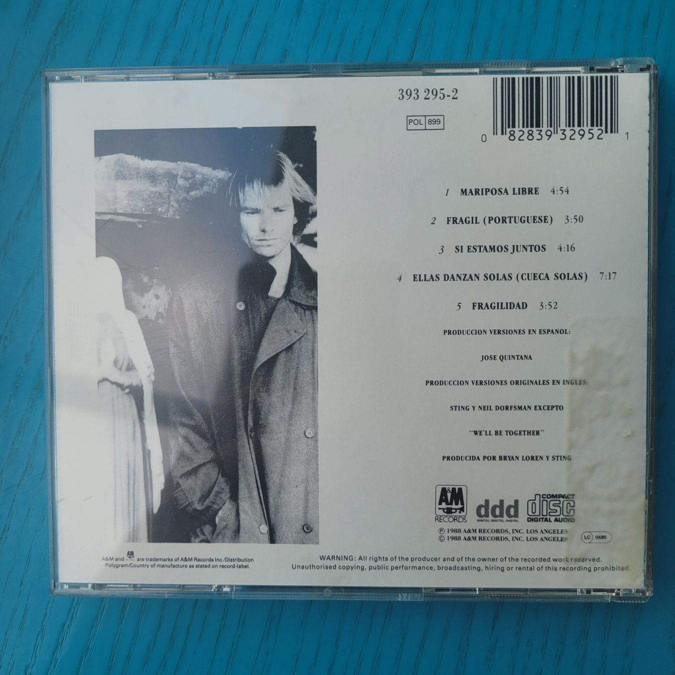 CD: Sting- Nada como el  sol – Usato da SCHÜBELBACH venduto da CoKaHa 1