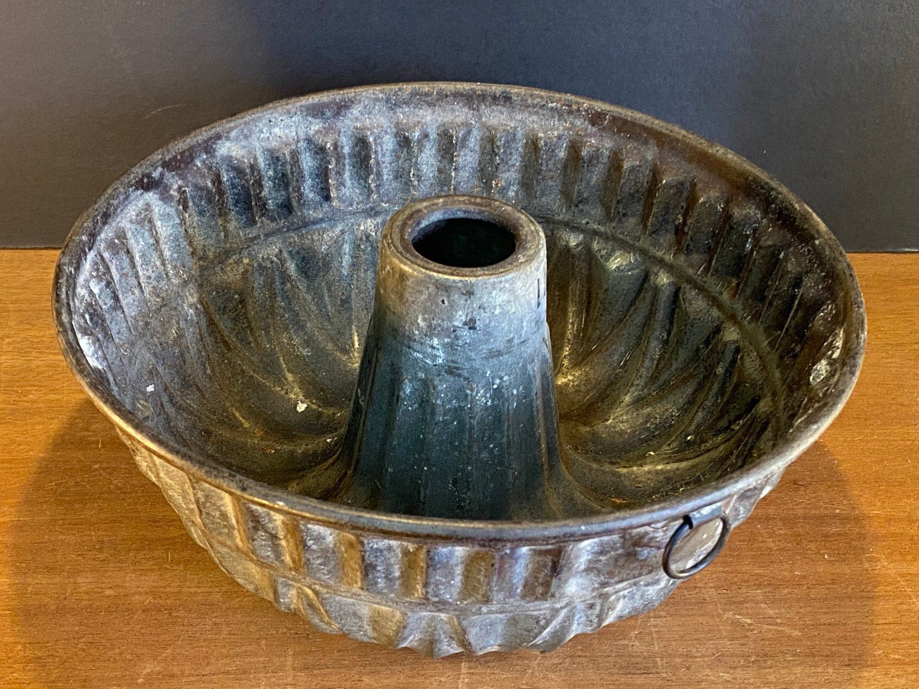 Teglie da forno: Antike Kuchenform Backform aus Kupfer – Usato da Schaffhausen venduto da vintageville 1