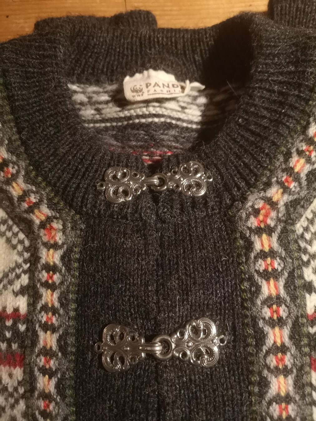 Maglioni & Felpe: Strickpullover, reine Schurwolle, NEU, Vintage "PANDA" – Nuovo (secondo la descrizione) da Zweisimmen venduto da Momo_1872 3