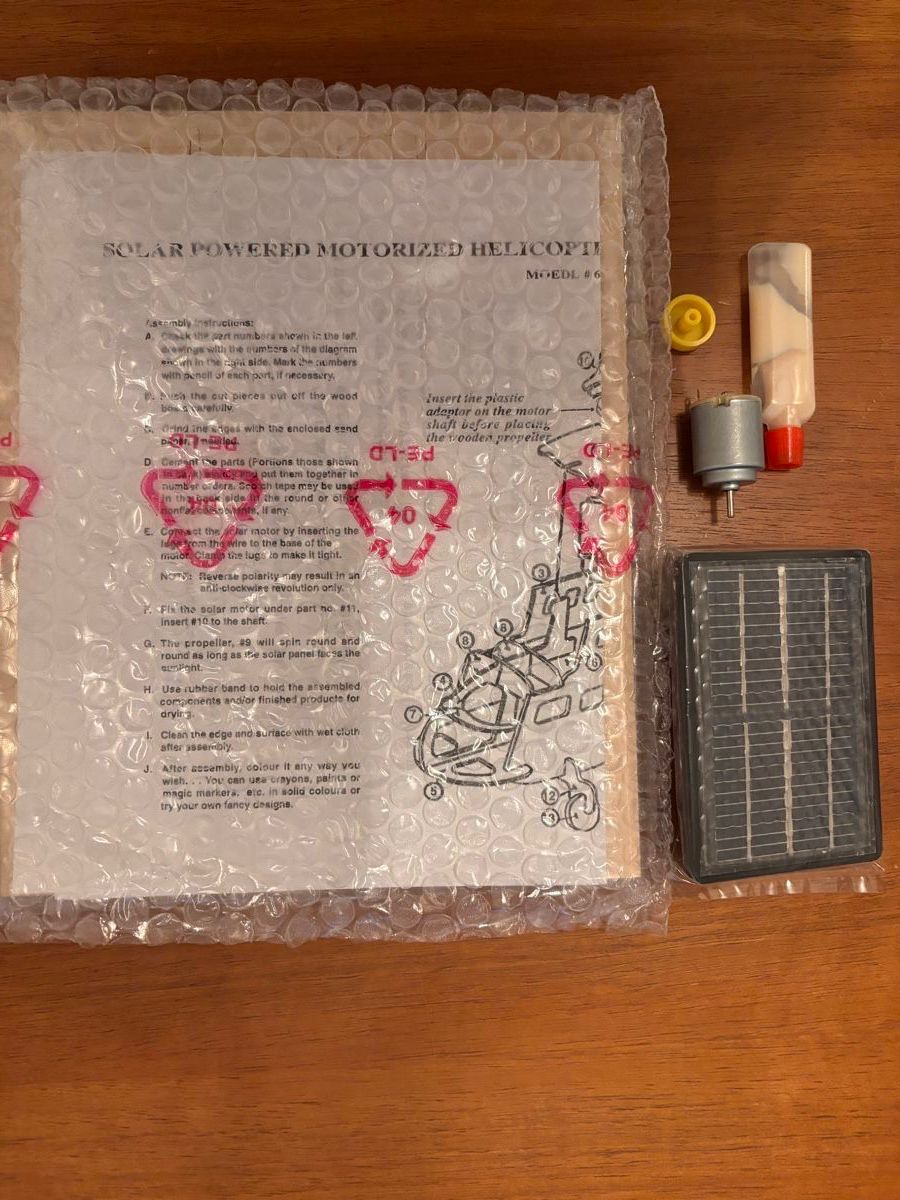 Kit di modellismo & Modellini statici: Solar wooden model, Helikopter – Usato da Zürich venduto da gucks 3