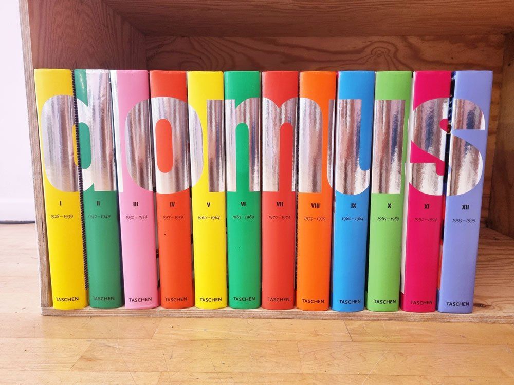 Libri: DOMUS, 12 volumes / Ed. Taschen, 2006 – Usato da vevey venduto da komulainen