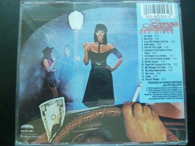CD: Donna Summer - Bad Girls – Usato da Au ZH venduto da sikoku 2