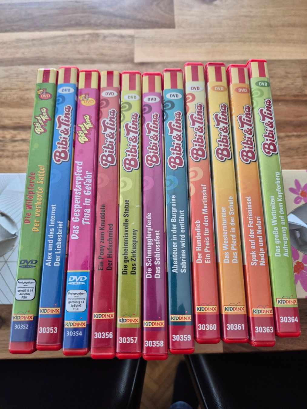 Alle DVDs: Bibi & Tina DVD 11 Stk. und eine leer Hülle – Neu (gemäss Beschreibung) aus Arlesheim von Bmw3204