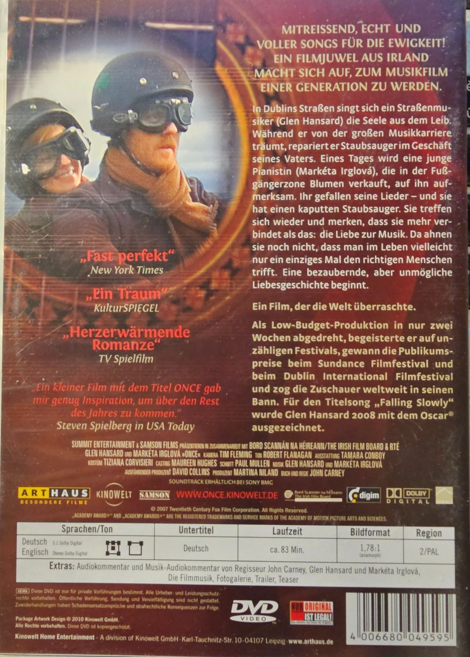 Tutti i DVDs: Once – Usato da Wahlen b. Laufen venduto da Cg10 1