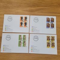 Lot FDC Blocs De 4 Fondation Pierre Gianadda