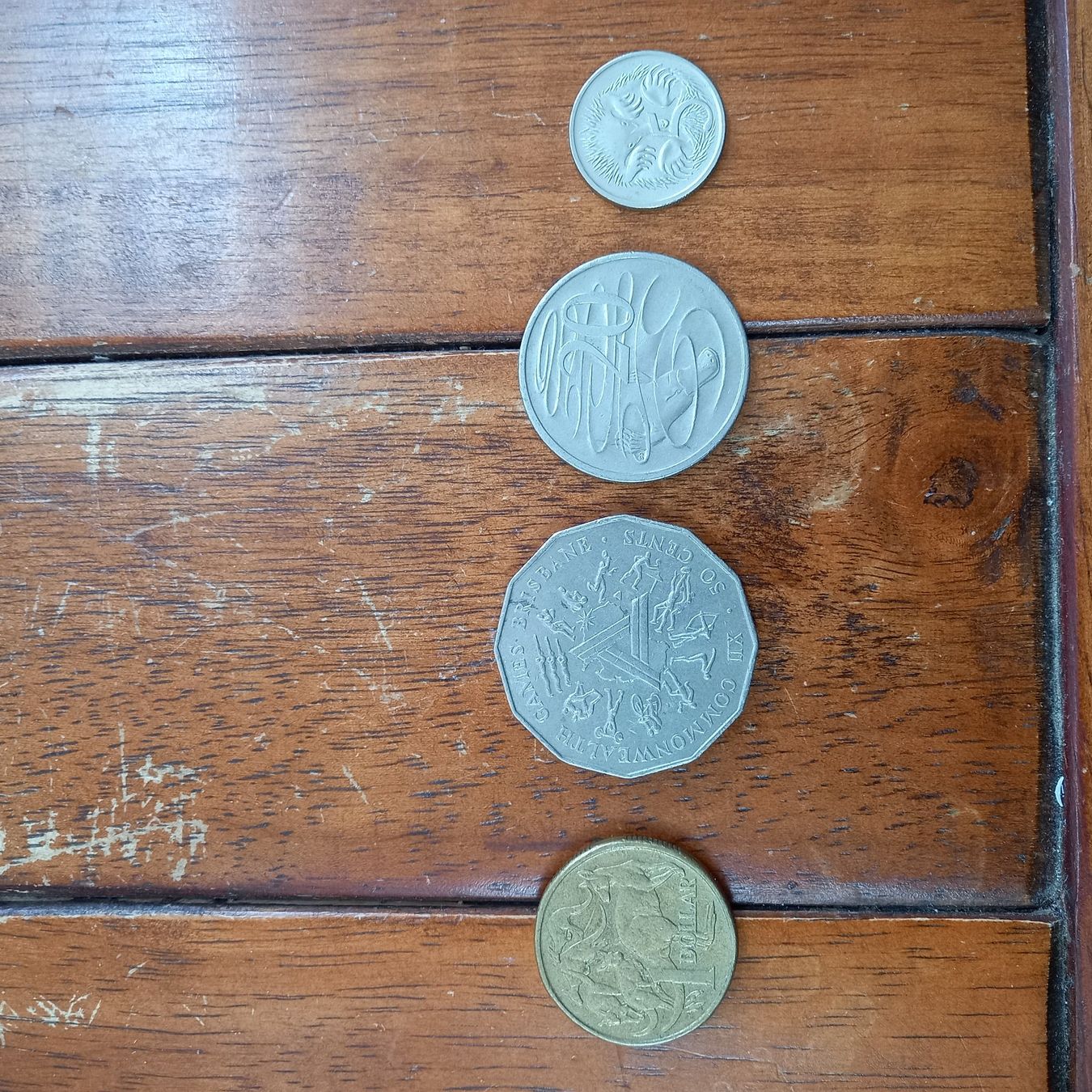 Tutti le monete: Australie 4 pièces de monnaie – Usato da St-Cergue venduto da VeganWarrior