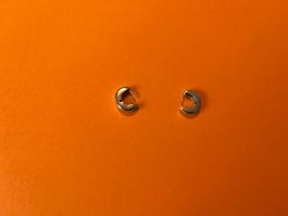 Boucles d’oreille en parfait état  Diamètre 1,5cm