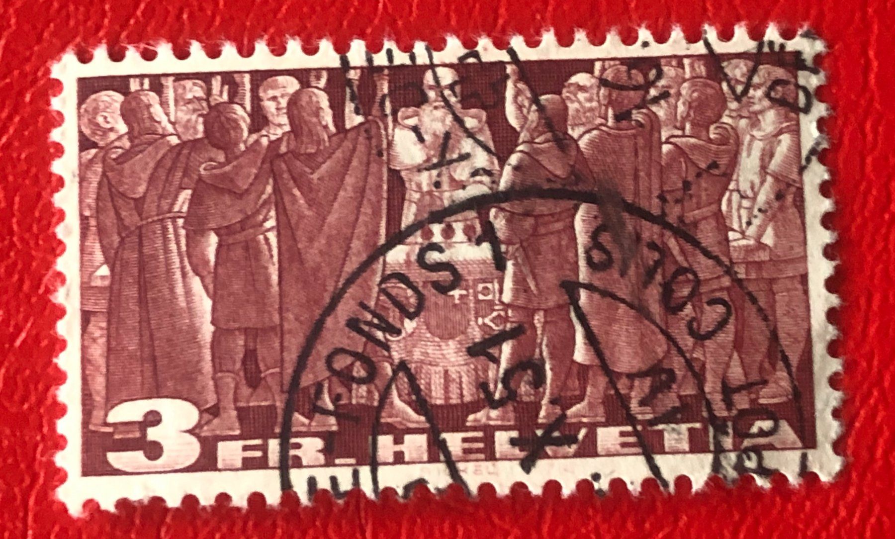 Tutti i francobolli: Nr.216 mit VollStempel    – Usato da Aarau venduto da Billa007
