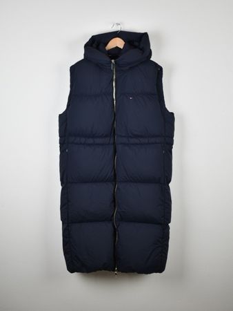 Tommy Hilfiger Daunenweste Gr.M, blau, neuwertig