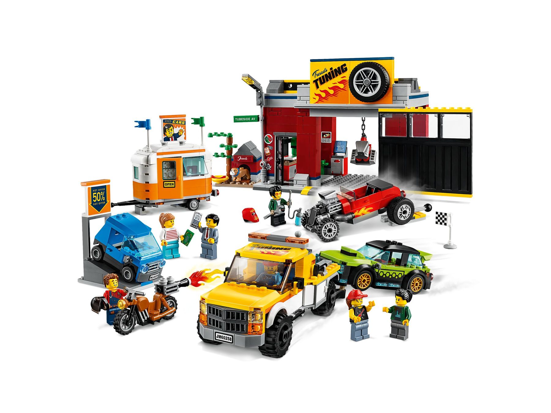 Lego Kit di costruzioni: 60258 Tuning-Werkstatt – Nuovo e nell'imballaggio originale da St. Gallen venduto da brickli 1
