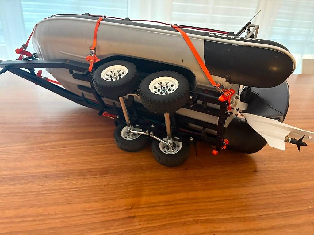 Modellismo RC: RC Zodiac inkl. Trailer einzigartig – Nuovo (secondo la descrizione) da Oetwil an der Limmat venduto da Dudel 2