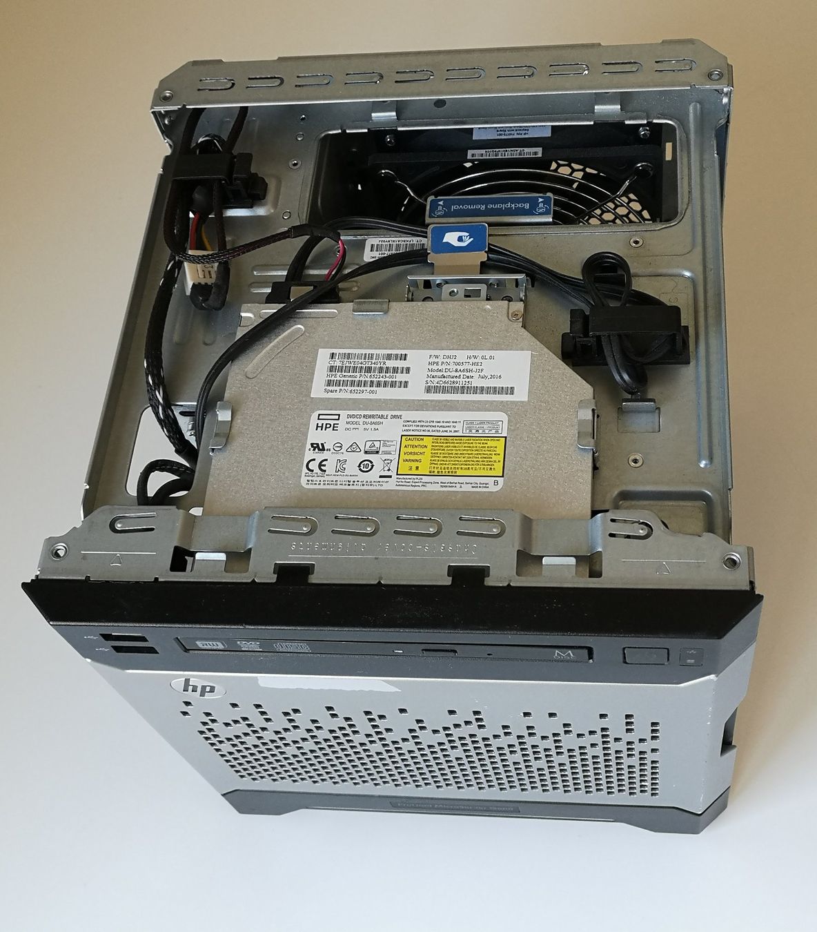 Hewlett Packard Server: HP ProLiant MicroServer Gen8 16GB – Gebraucht aus Lausanne von Conradind 5