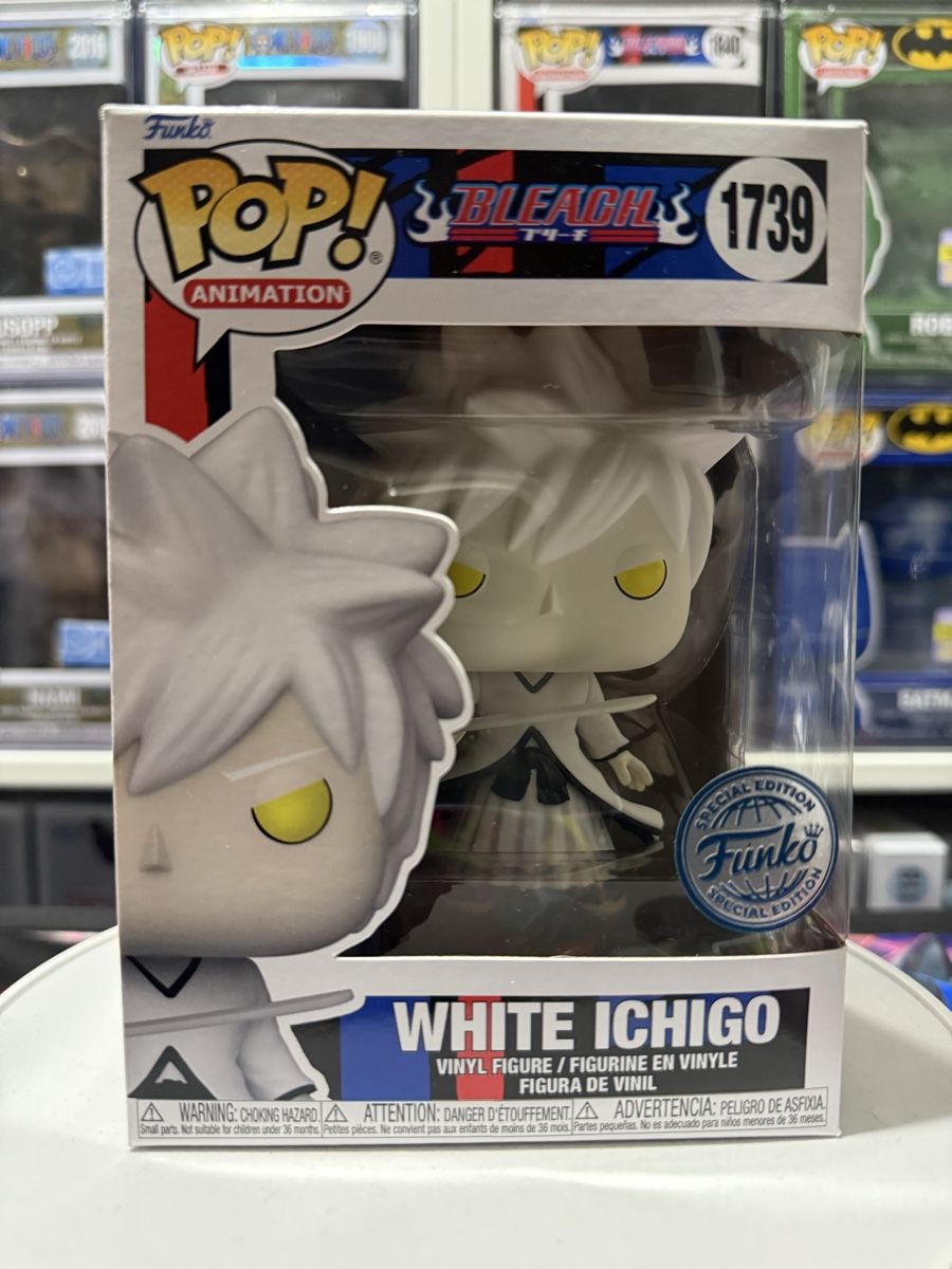 Funko Statuette: Funko POP! Animation: Bleach - White Ichigo #1739 – Nuovo (secondo la descrizione) da Flüelen venduto da alex_y88