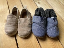 Toms Enfants Taille 23.5 2 pack