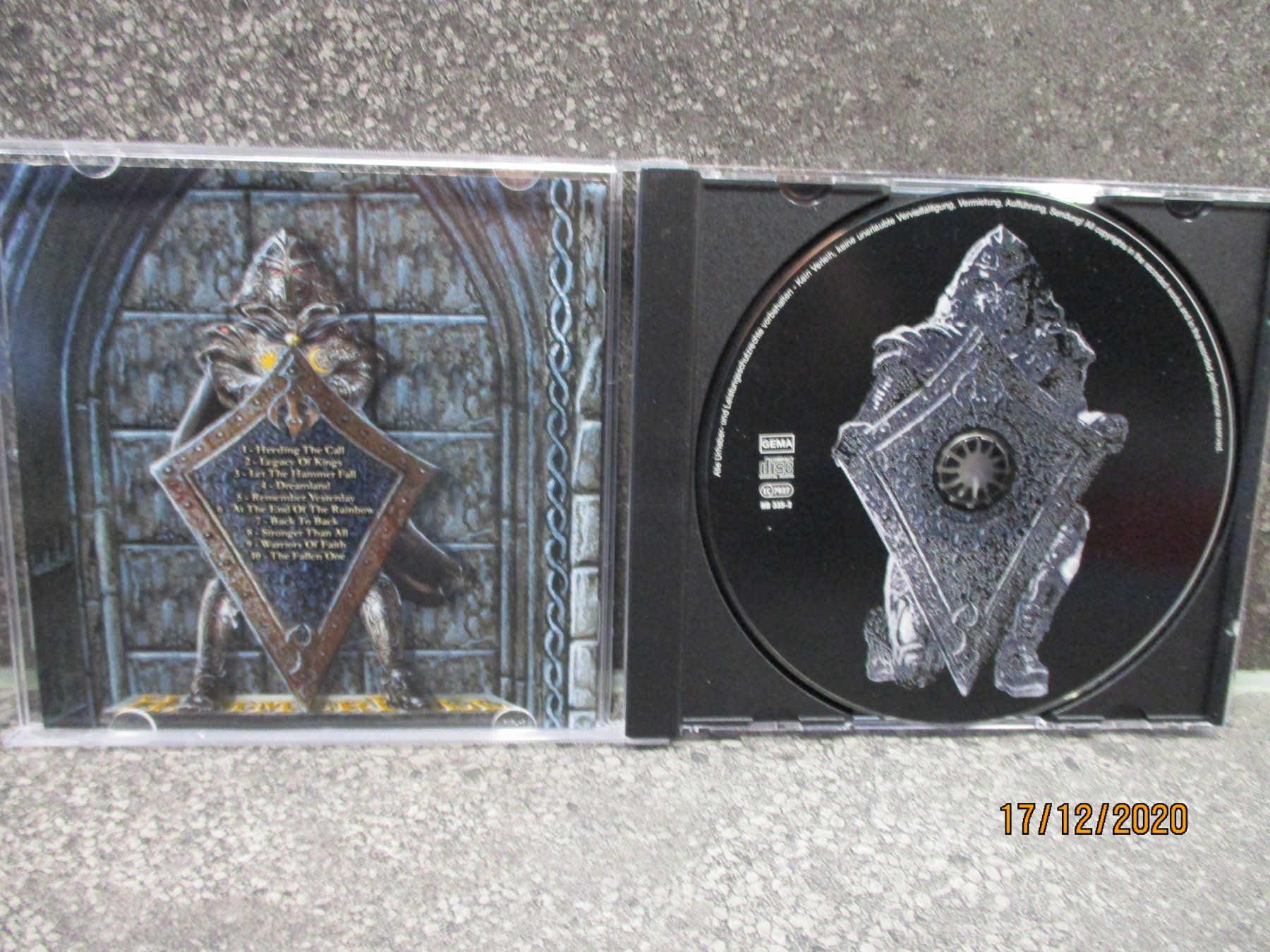 CD: hammerfall  -  legacy of kings – Usato da Liestal venduto da Disc-Point 1