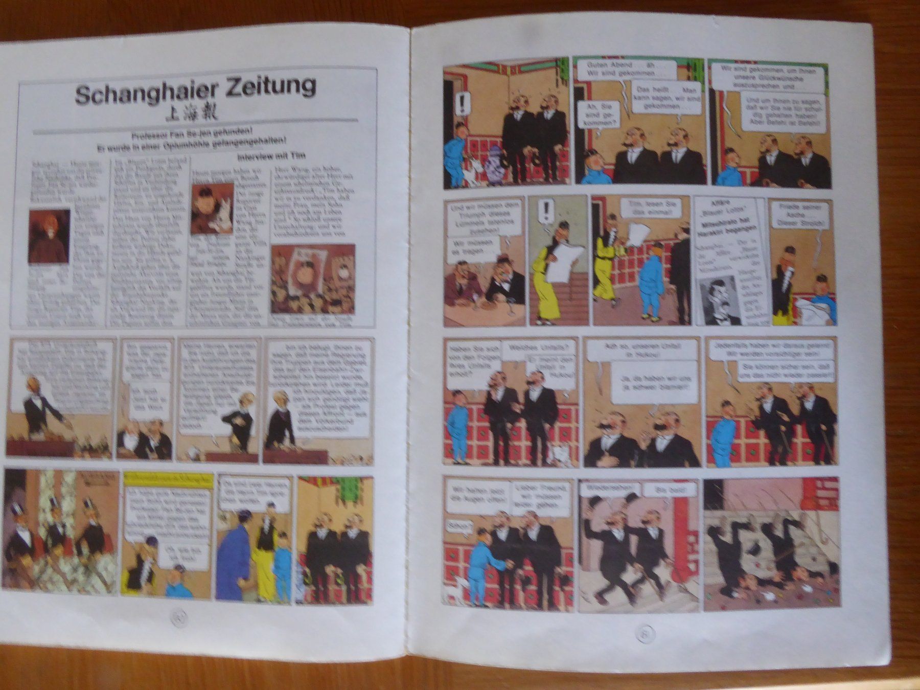 Fumetti: Tim & Struppi der blaue Lotos – Usato da Gossau SG venduto da tenerife11 7