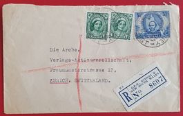 AUSTRALIEN SYDNEY NSW EINSCHREIBEN FIRMA ARCHE ZÜRICH 1948